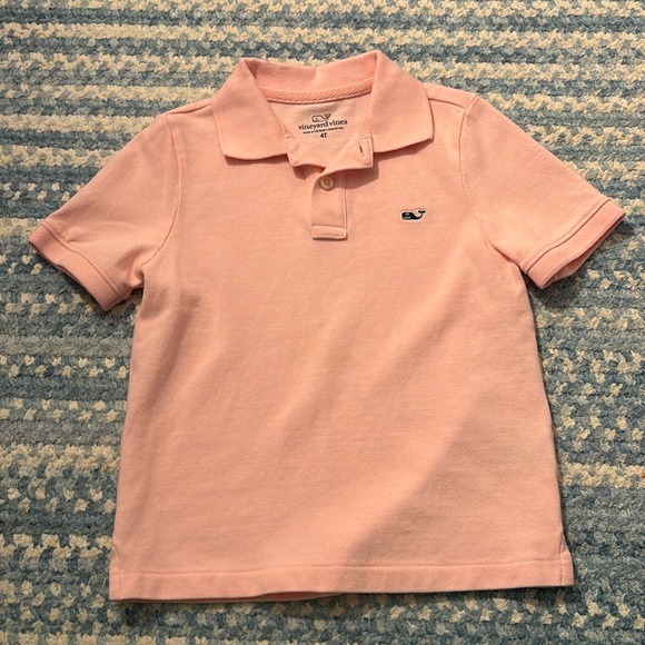 Vineyard Vines Other - Vineyard Vines pink boys polo size 4T